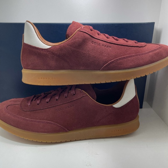 Cole Haan Other - BNIB Cole Haan Grand pro Turf Sneaker Maroon sz 7